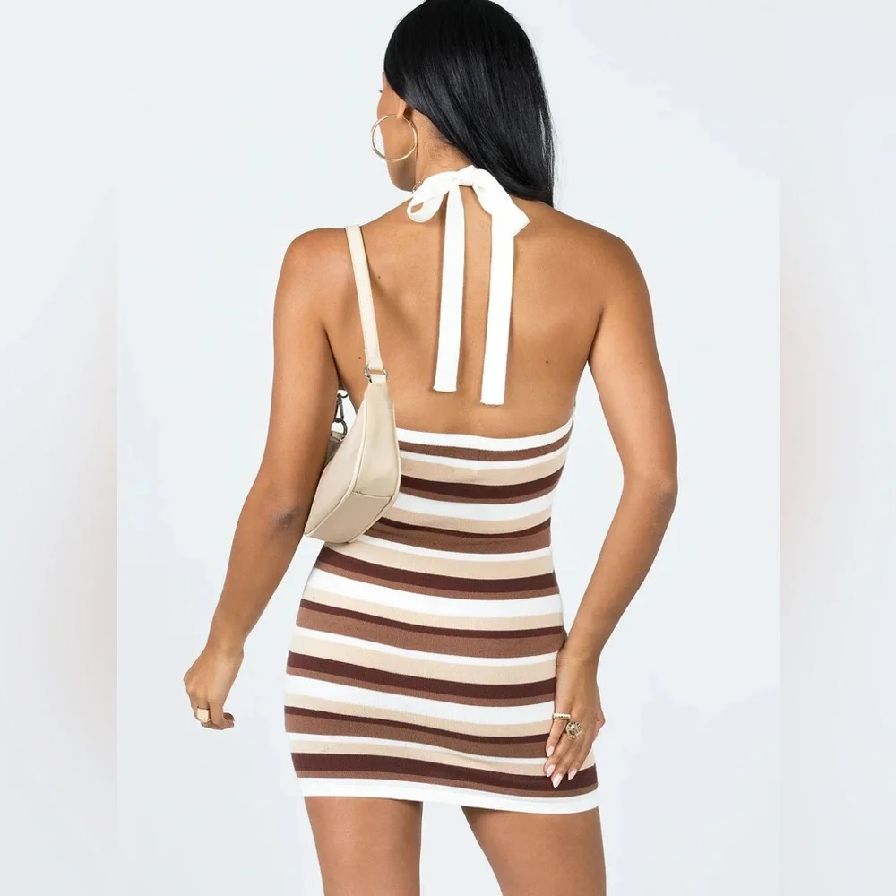 Ciro Mini Dress Brown - Picture 6 of 10